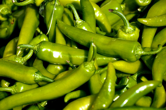Green chili pickle