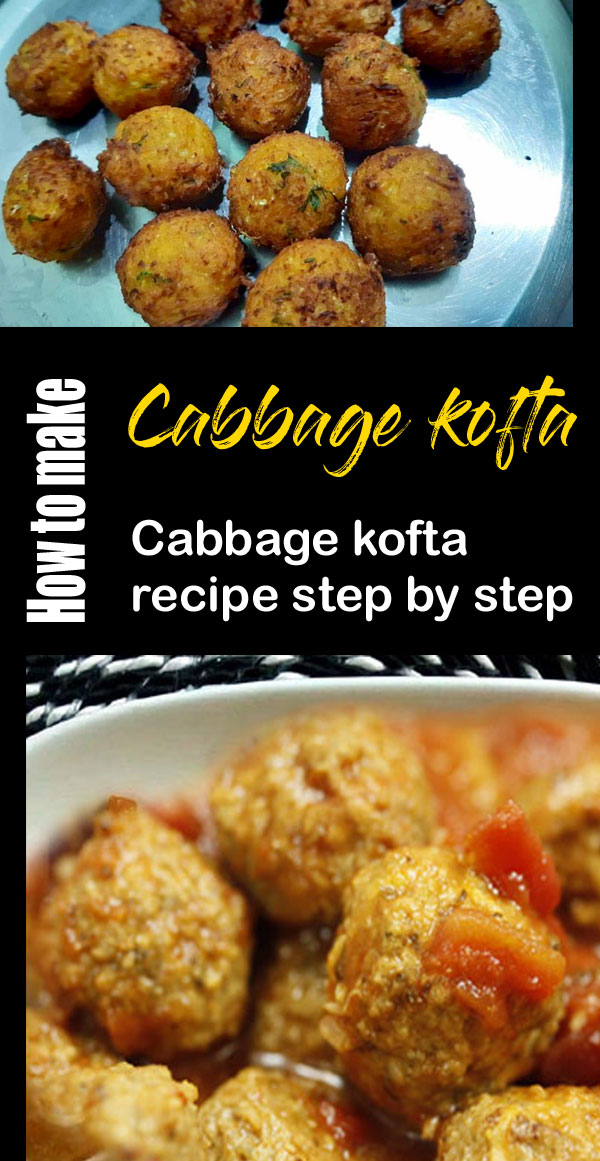 Cabbage Kofta recipe