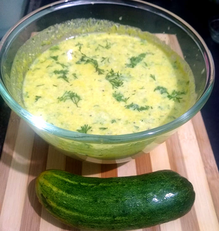 Cucumber raita | Kheere Ka Raita Recipe