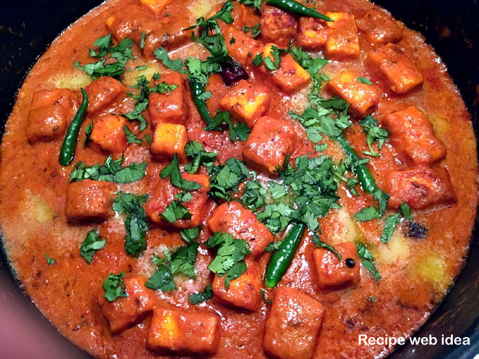 Paneer Tikka Masala recipe | Punjabi recipe | Paneer Tikka Masala curry