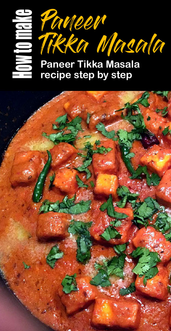 Paneer Tikka Masala recipe | Punjabi recipe | Paneer Tikka Masala curry