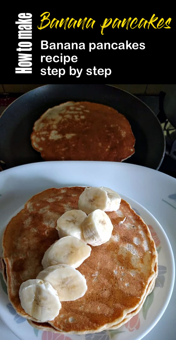 Banana pancakes recipe | Pancake recipe