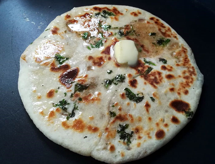 Chur chur naan recipe