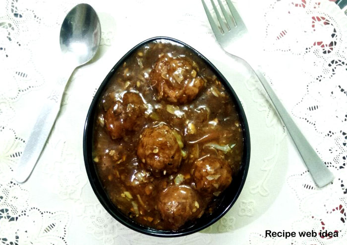 Veg Manchurian recipe | Vegetable Manchurian