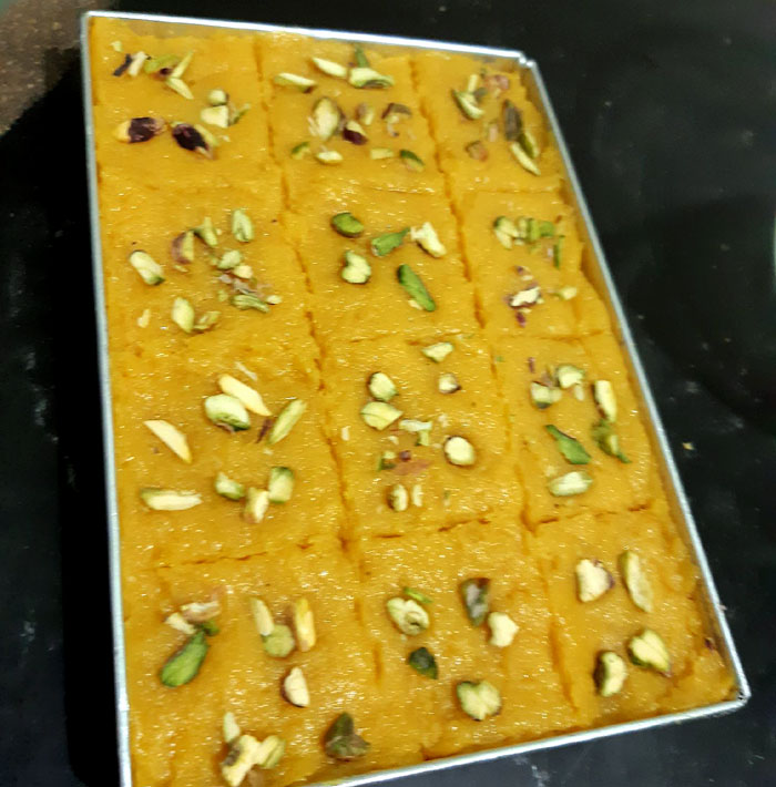 Mango barfi | Mango barfi recipe | Indian dessert