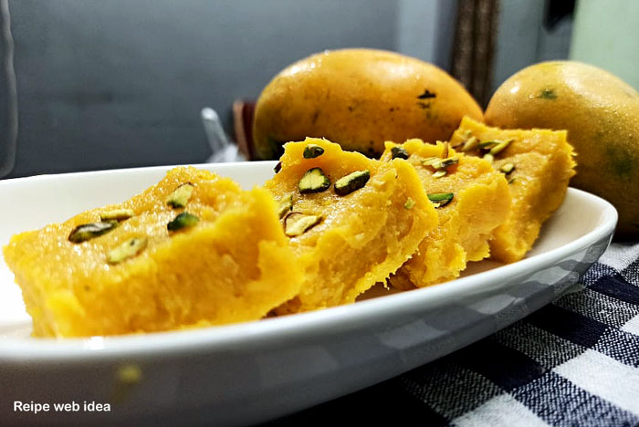 Mango barfi | Mango barfi recipe | Indian dessert