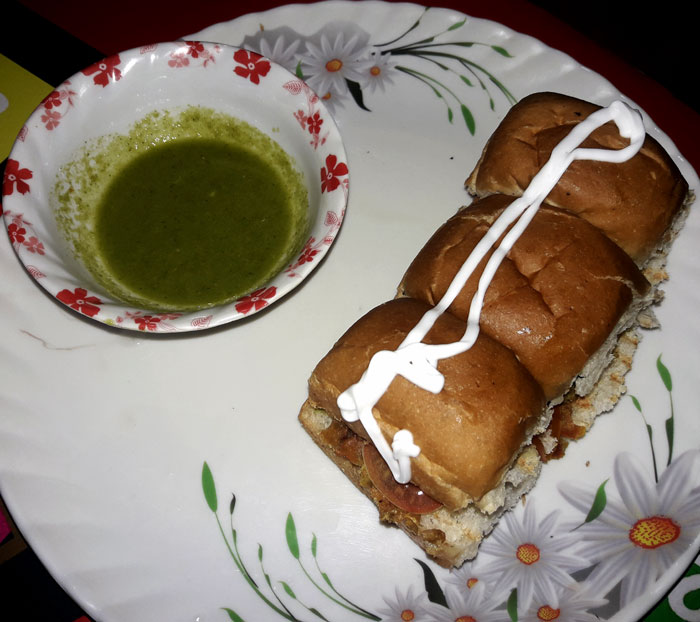 Pav sandwich recipe | masala pav sandwich