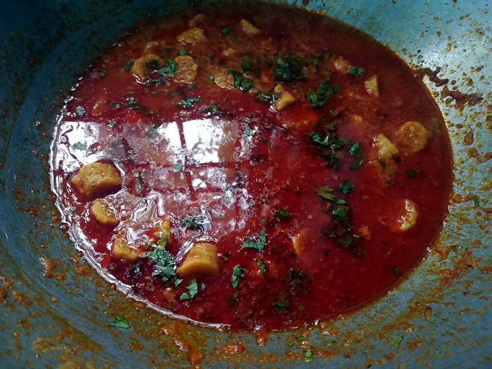 Gatte ki sabzi recipe | Gatta curry