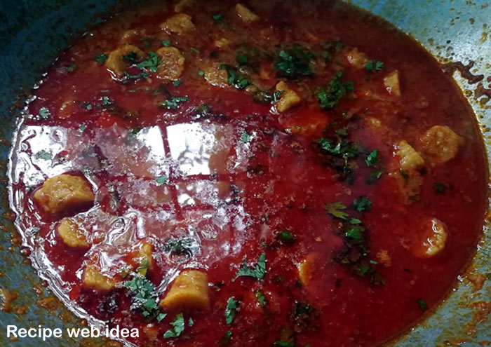Gatte ki sabzi recipe | Gatta curry|
