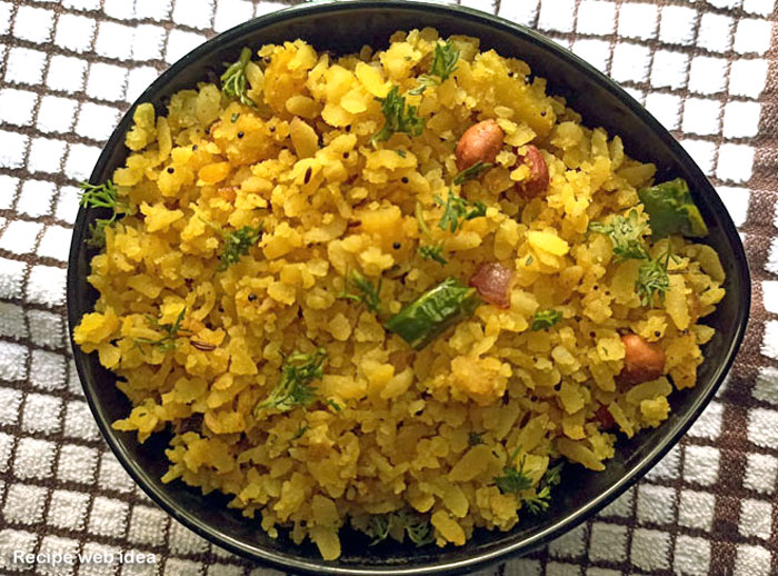 Poha recipe | Kanda Poha recipe | Indian snacks