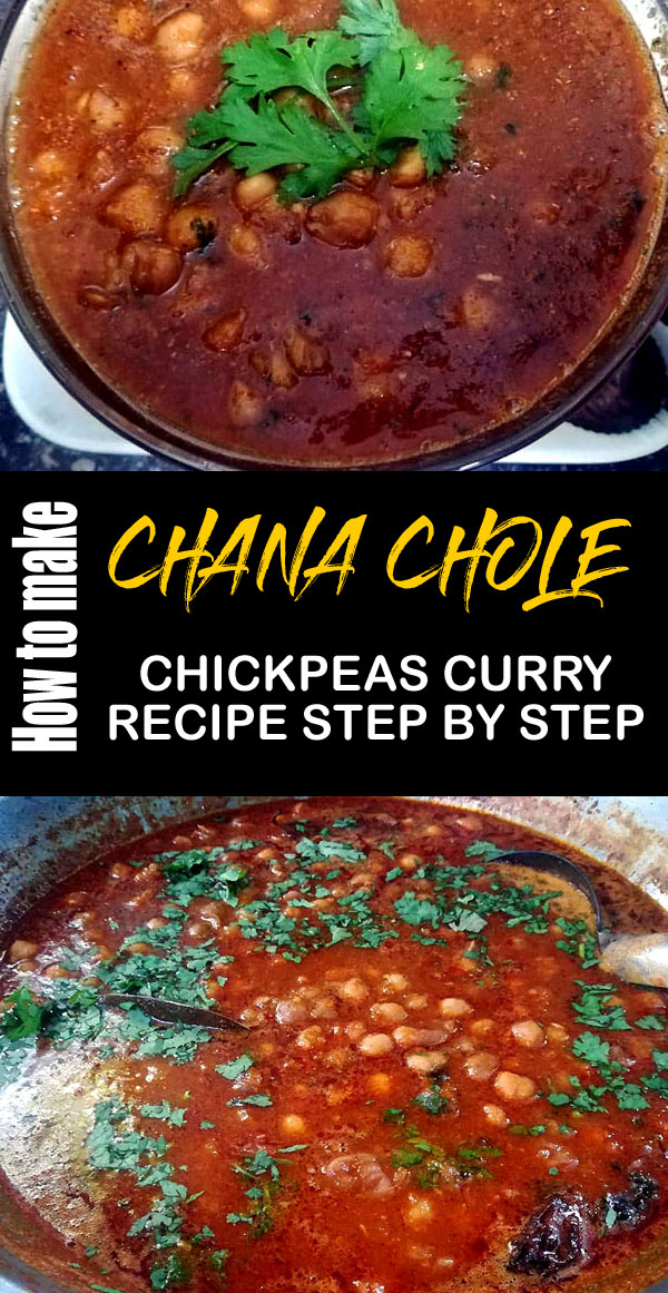 Punjabi Chana Chole Recipe | chole | Chickpeas curry