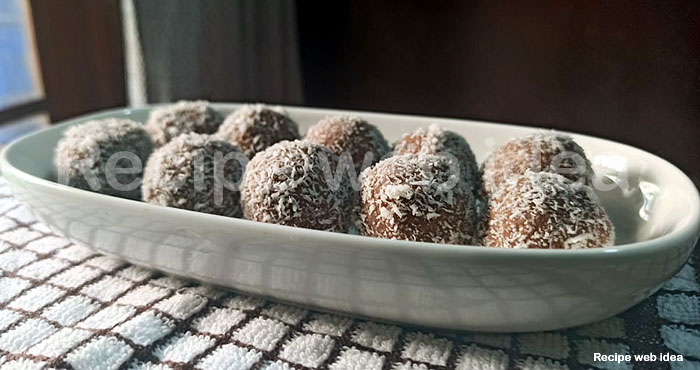  Choco Coconut Laddoos | ladoo recipe