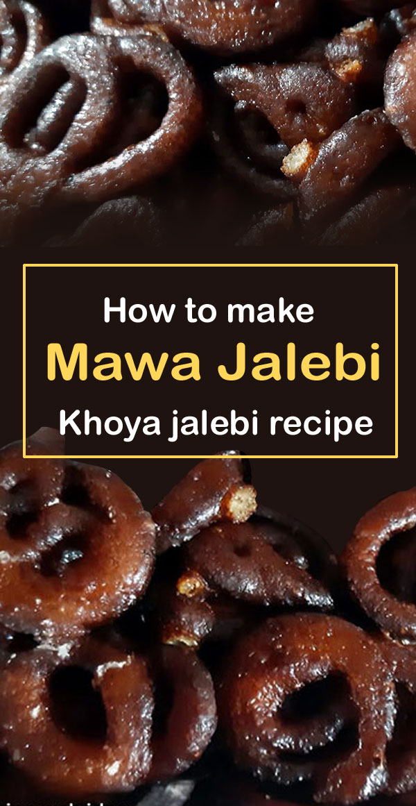 Mawa jalebi recipe