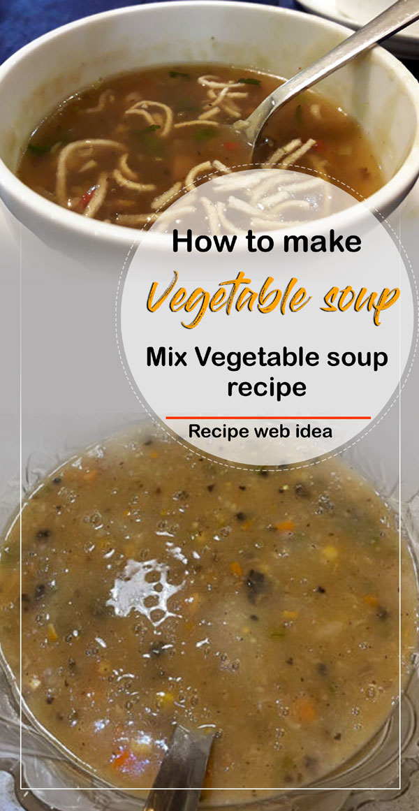 Mix Vegetable soup recipe