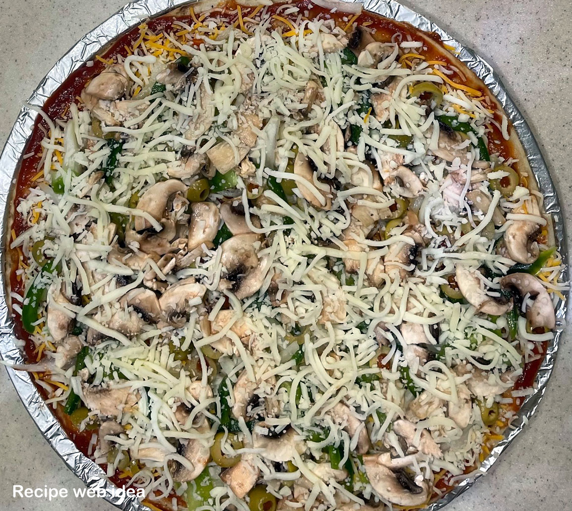 Veggie pizza recipe | Italian recipe