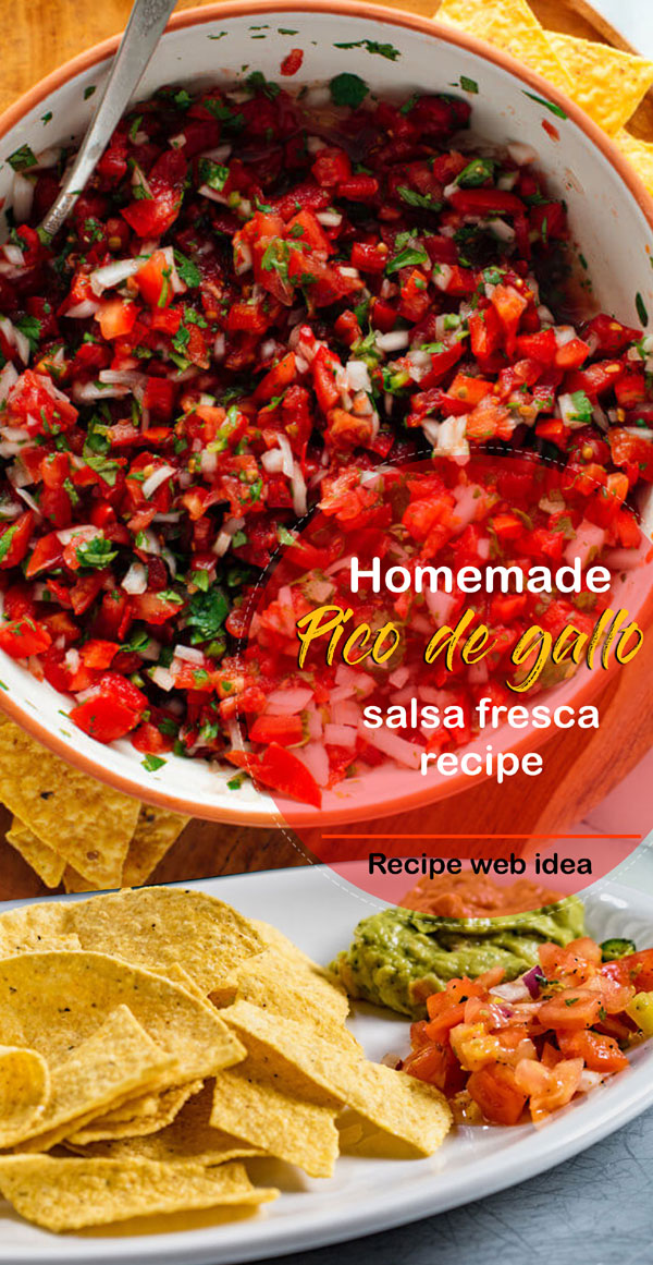 Homemade Pico de gallo recipe