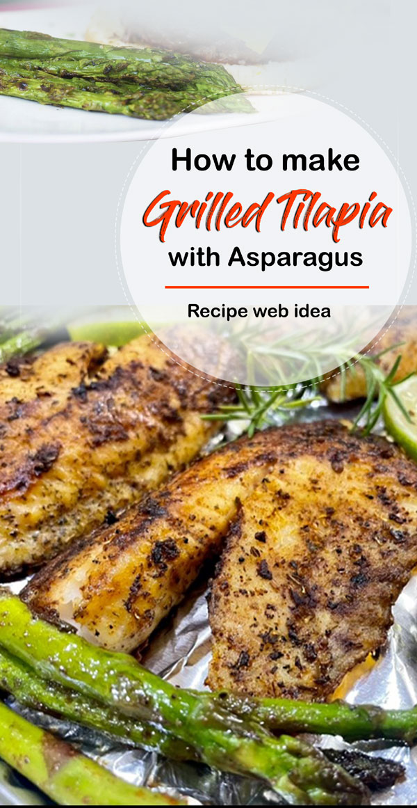 Grilled Tilapia with Asparagus