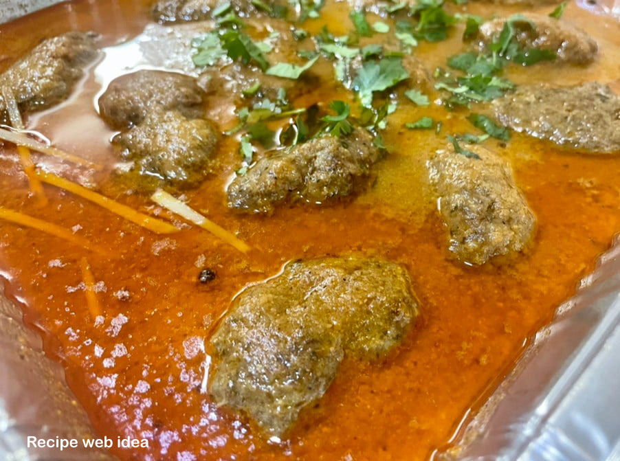 Chicken Kebab Curry recipe