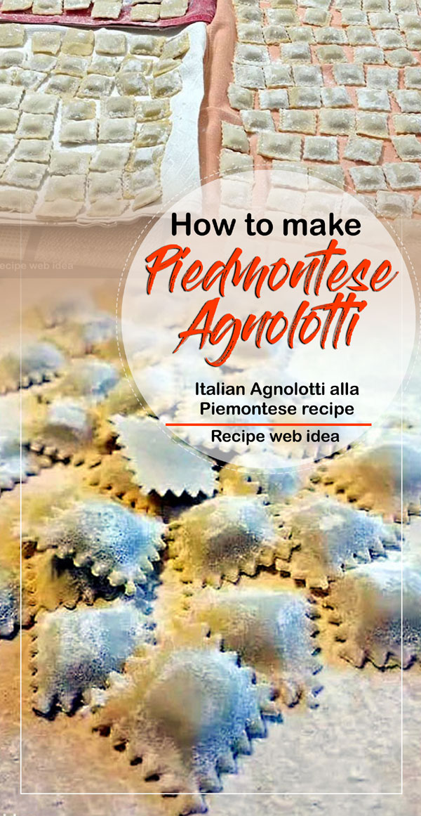 Italian Agnolotti alla Piemontese recipe