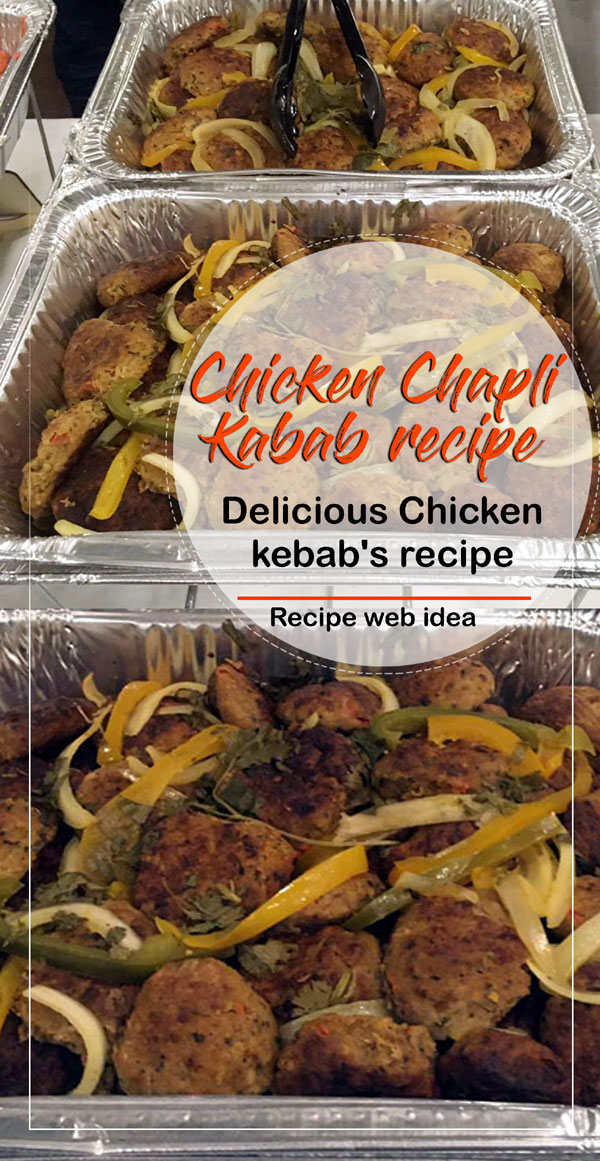 Chicken Chapli Kabab recipe | Peshawar kebab